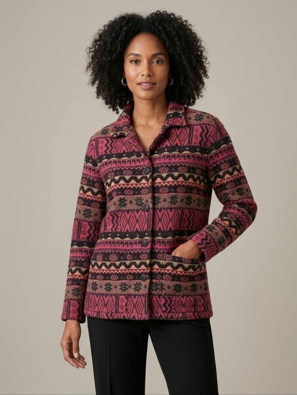 Chico's Vintage Boho Shacket Size 0 (Small)